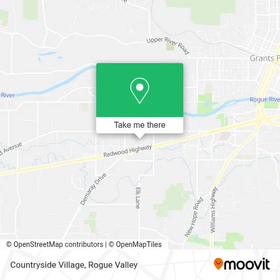Countryside Village map