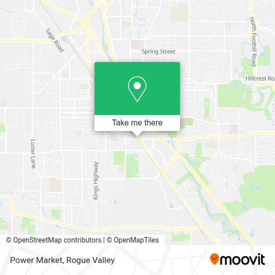 Power Market map
