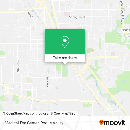 Medical Eye Center map