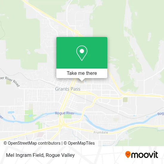 Mel Ingram Field map