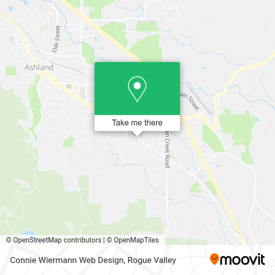 Connie Wiermann Web Design map