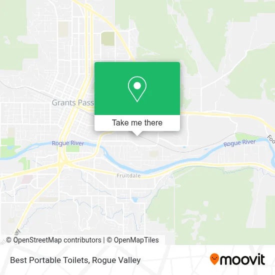 Best Portable Toilets map