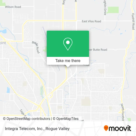 Integra Telecom, Inc. map