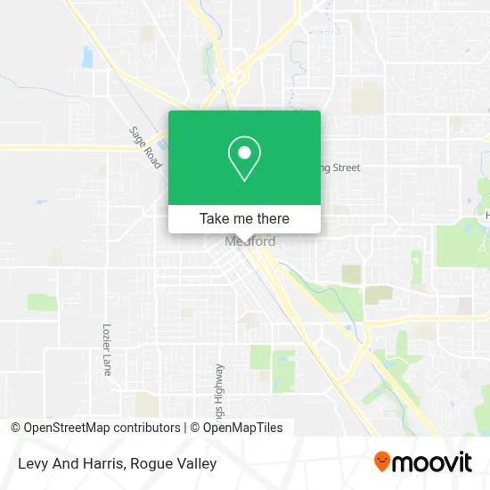 Levy And Harris map