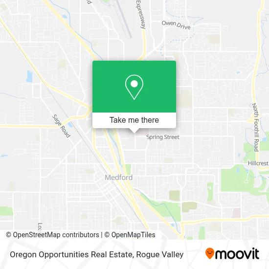 Oregon Opportunities Real Estate map