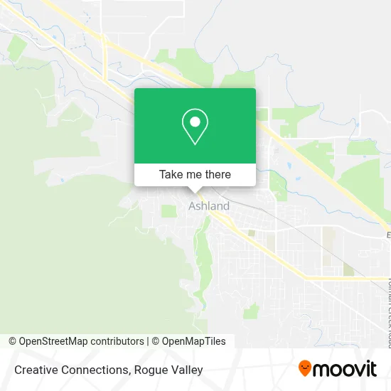 Creative Connections map
