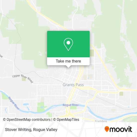 Stover Writing map