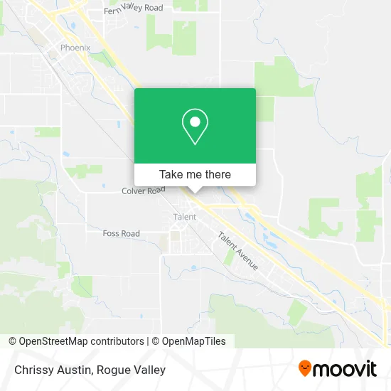 Chrissy Austin map