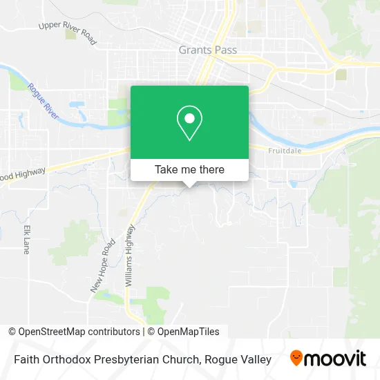 Faith Orthodox Presbyterian Church map