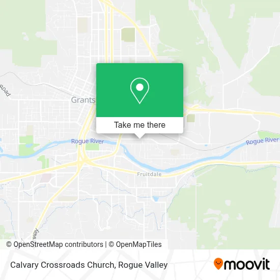 Calvary Crossroads Church map