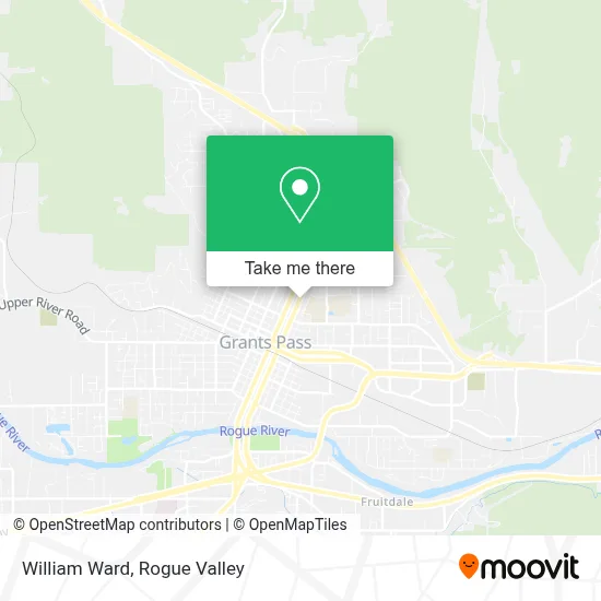 William Ward map