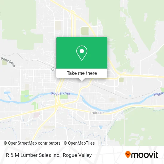 R & M Lumber Sales Inc. map