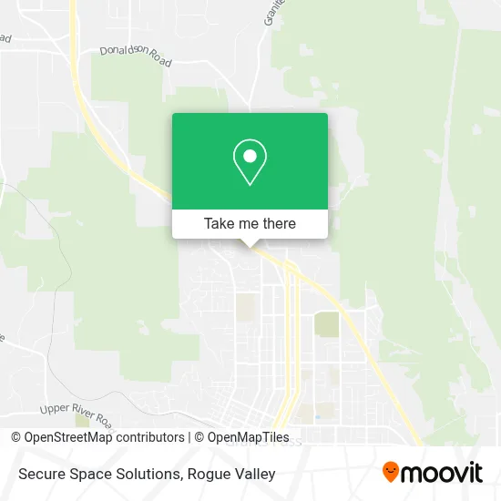 Secure Space Solutions map