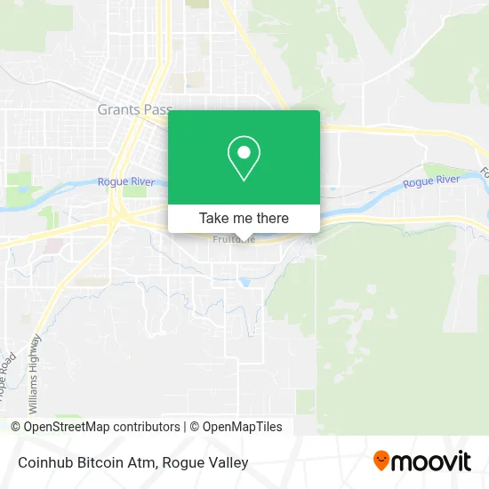 Coinhub Bitcoin Atm map