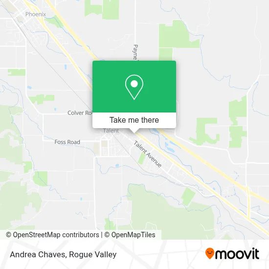 Andrea Chaves map