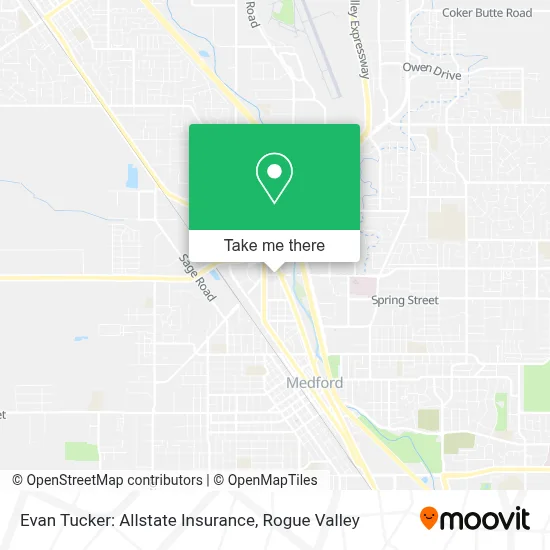 Evan Tucker: Allstate Insurance map