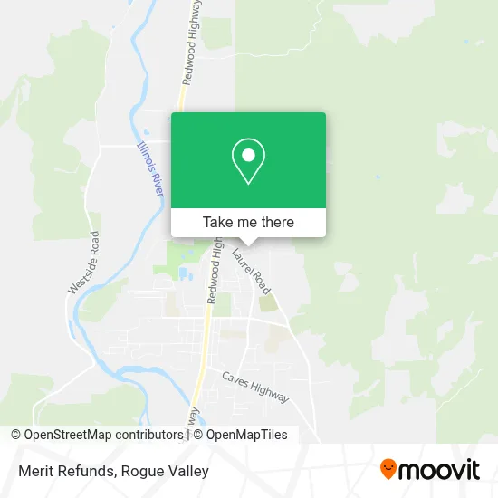 Merit Refunds map