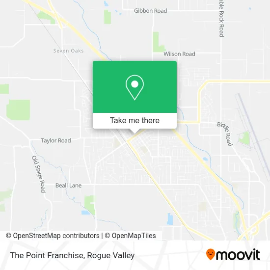 The Point Franchise map