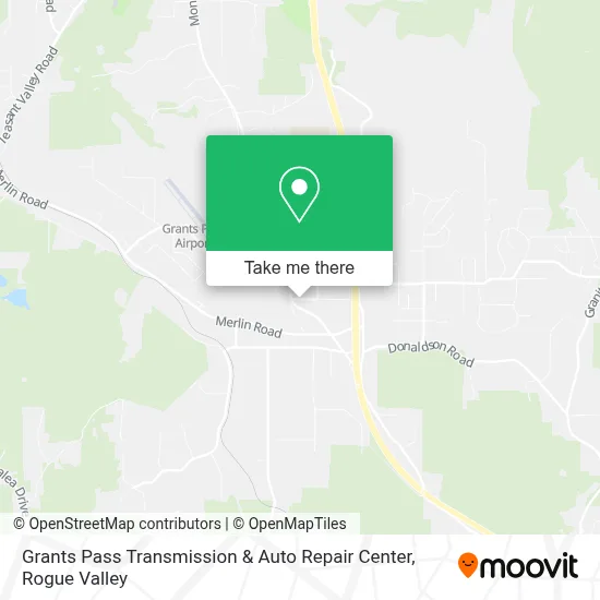 Grants Pass Transmission & Auto Repair Center map
