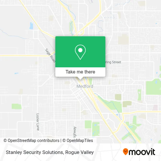 Stanley Security Solutions map