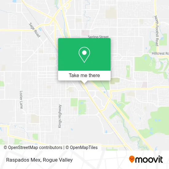Raspados Mex map