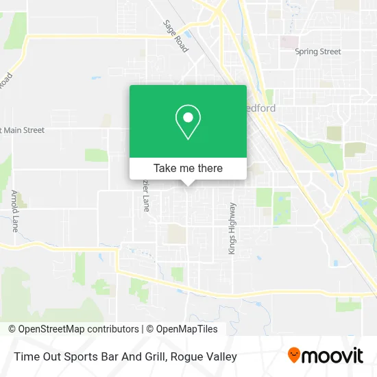 Time Out Sports Bar And Grill map