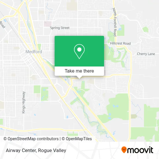 Airway Center map