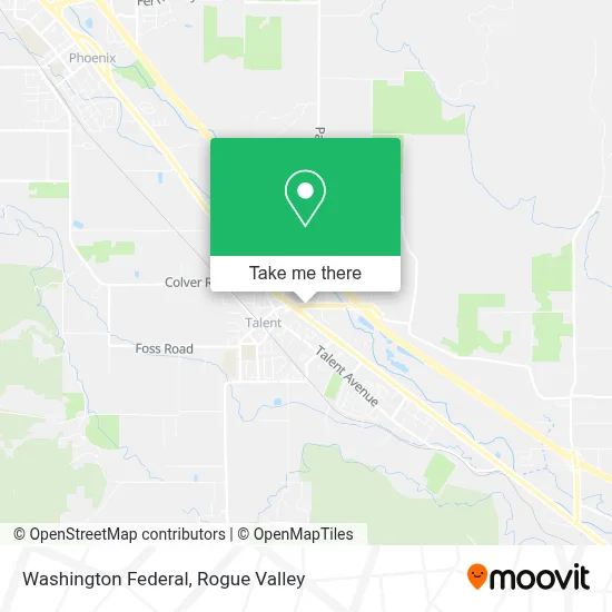 Washington Federal map