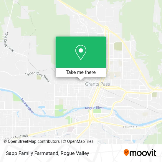 Sapp Family Farmstand map