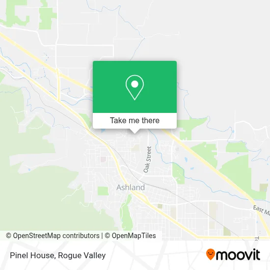 Pinel House map