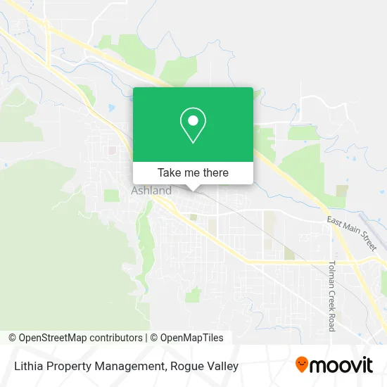 Lithia Property Management map
