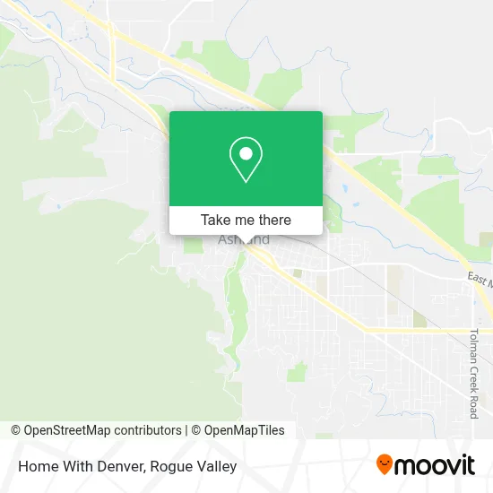 Home With Denver map