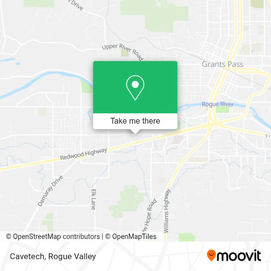 Cavetech map
