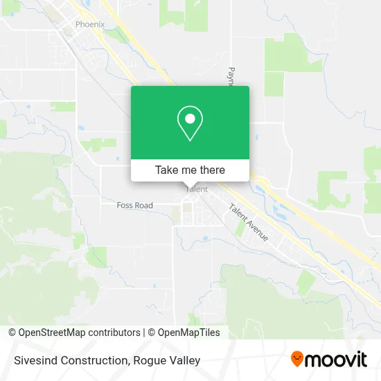 Sivesind Construction map