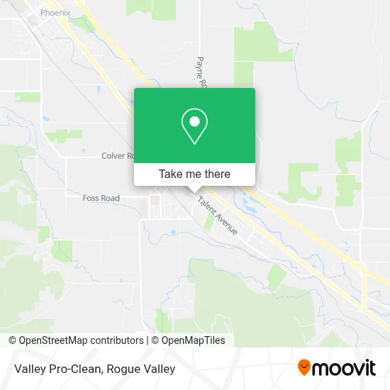 Valley Pro-Clean map