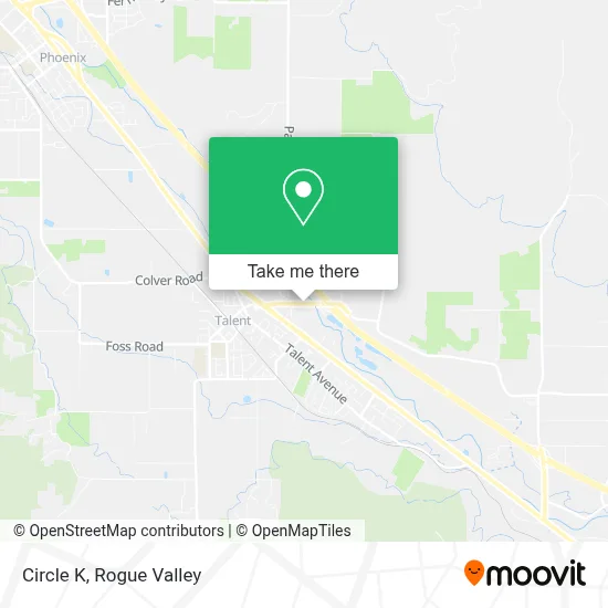 Circle K map