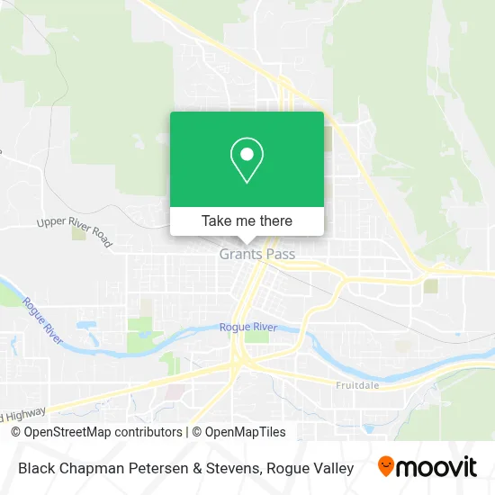 Black  Chapman Petersen & Stevens map