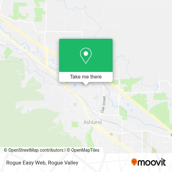 Rogue Easy Web map