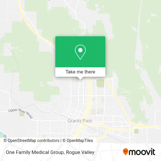 One Family Medical Group map
