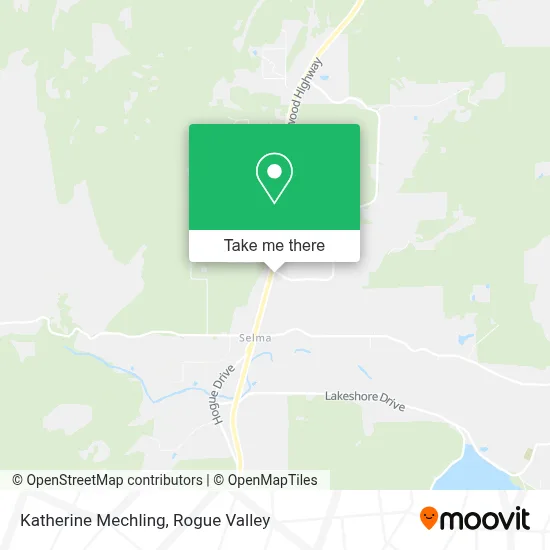 Katherine Mechling map