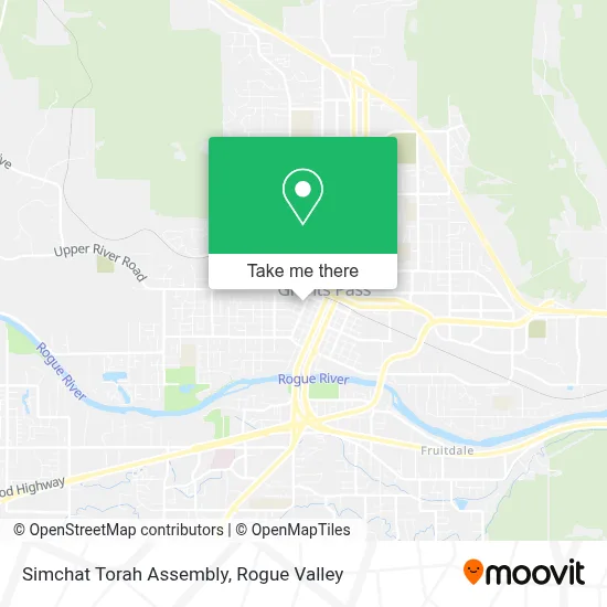 Simchat Torah Assembly map