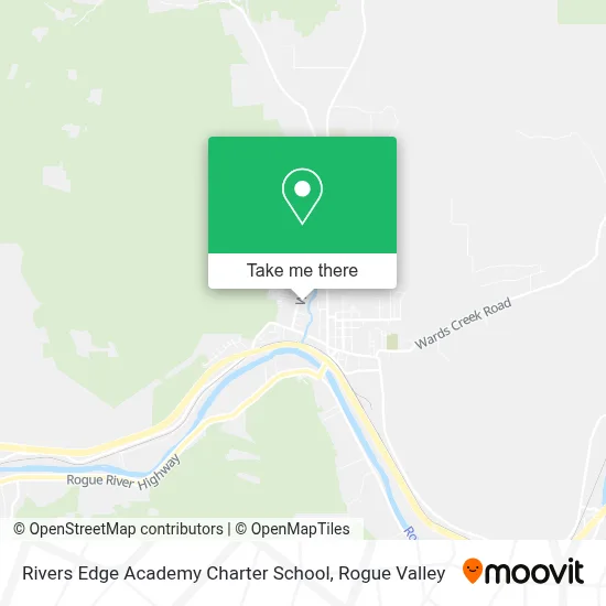 Rivers Edge Academy Charter School map