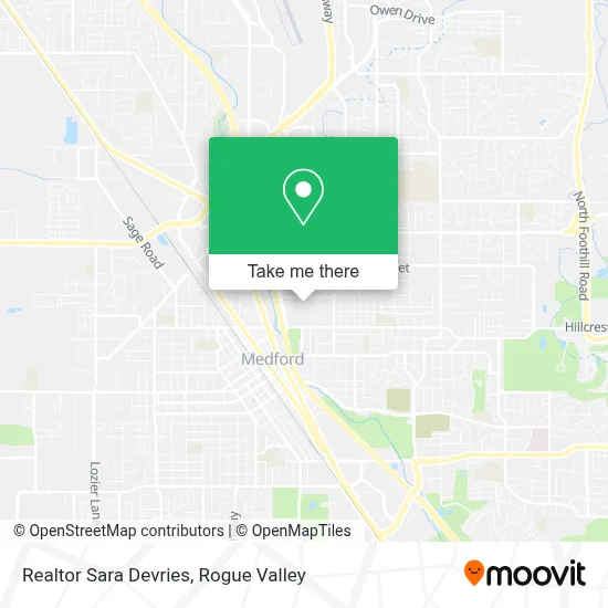Realtor Sara Devries map