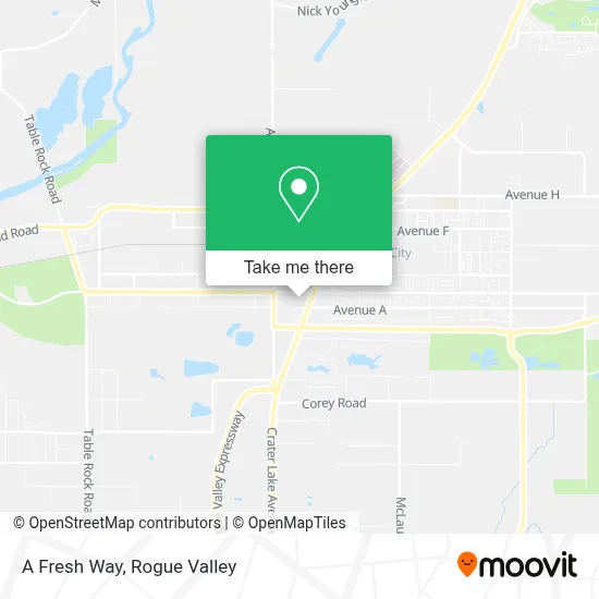 A Fresh Way map