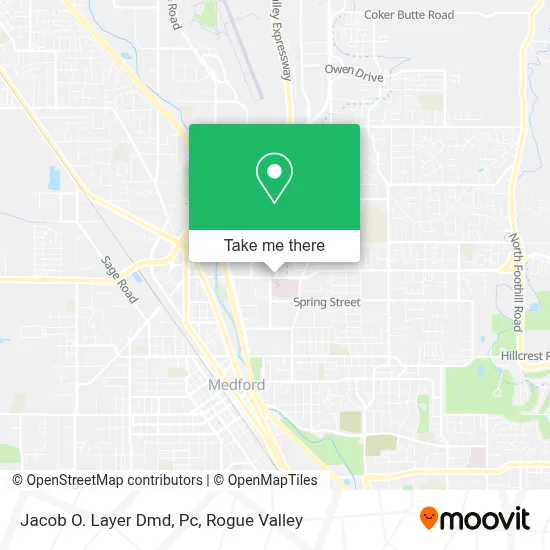 Jacob O. Layer Dmd, Pc map
