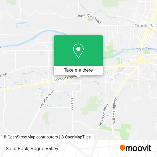 Solid Rock map