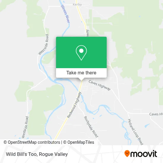 Wild Bill's Too map