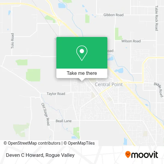 Deven C Howard map