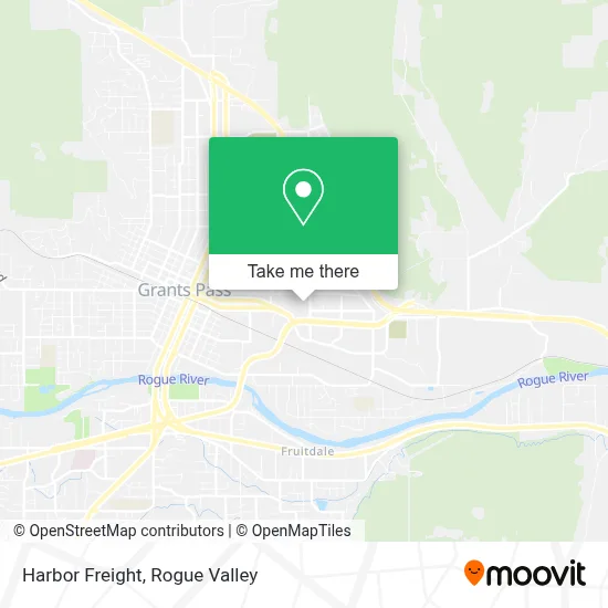 Harbor Freight map
