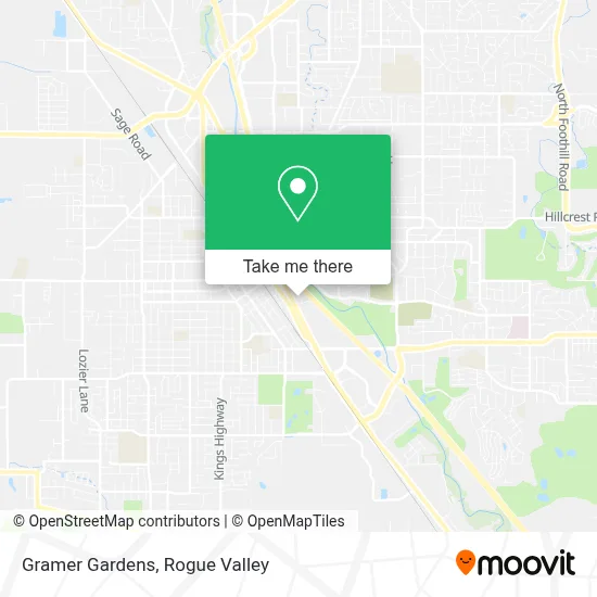 Gramer Gardens map